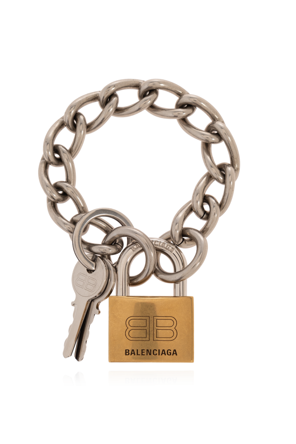 Silver Brass bracelet Balenciaga - SchaferandweinerShops